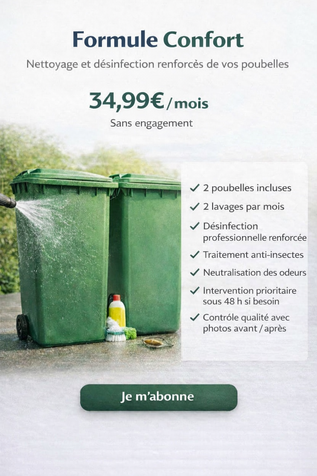 Abonnement confort